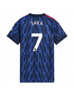 Arsenal Bukayo Saka #7 Replika Borta Kläder Dam 2025-26 Kortärmad